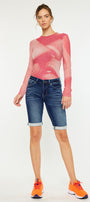 Riley Mid Rise Bermuda Shorts - Official Kancan USA
