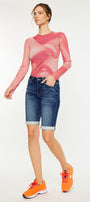 Riley Mid Rise Bermuda Shorts - Official Kancan USA