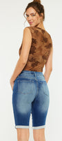 Riley Mid Rise Bermuda Shorts - Official Kancan USA