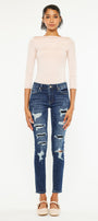 Tobie Mid Rise Super Skinny Jeans - Official Kancan USA
