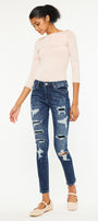 Tobie Mid Rise Super Skinny Jeans - Official Kancan USA
