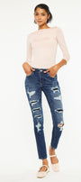 Tobie Mid Rise Super Skinny Jeans - Official Kancan USA