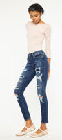 Tobie Mid Rise Super Skinny Jeans - Official Kancan USA