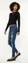 Tobie Mid Rise Super Skinny - Official Kancan USA
