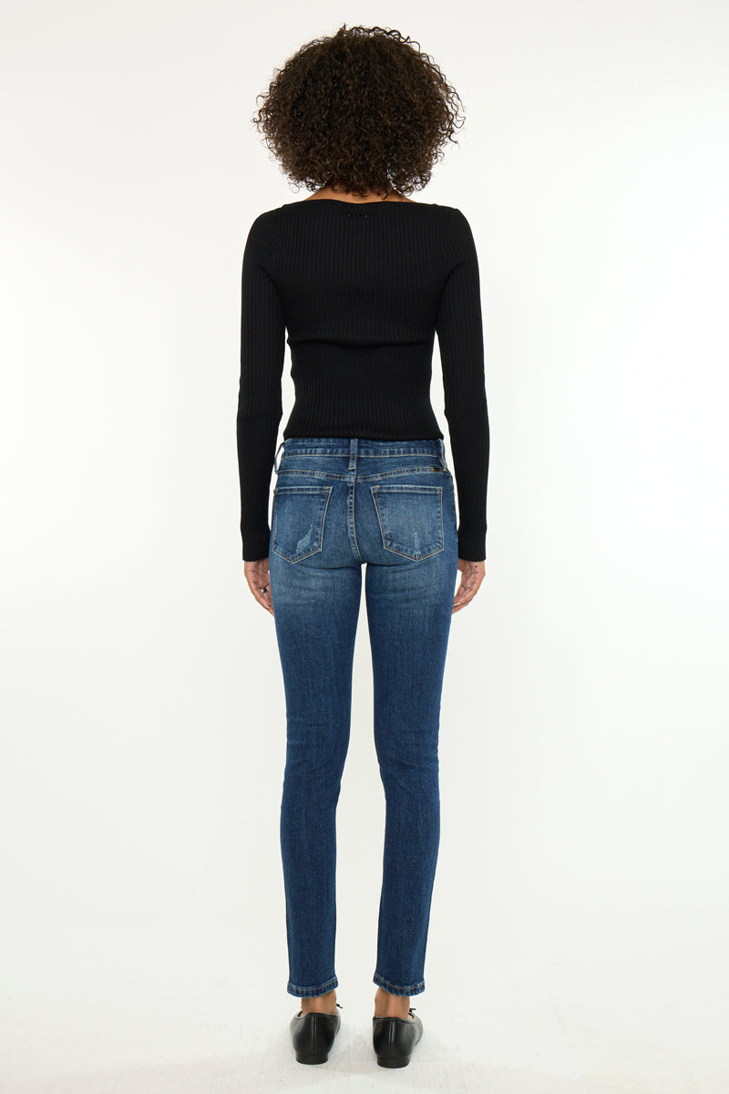 Tobie Mid Rise Super Skinny - Official Kancan USA