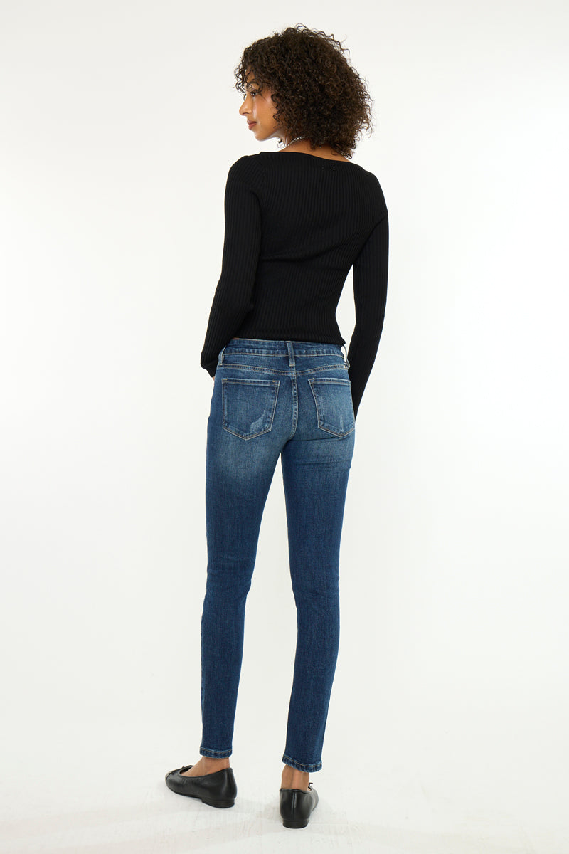 Tobie Mid Rise Super Skinny - Official Kancan USA
