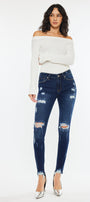 Cora Mid Rise Super Skinny Jeans - Official Kancan USA
