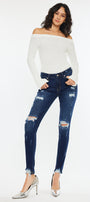 Cora Mid Rise Super Skinny Jeans - Official Kancan USA