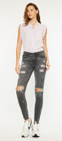 Cora Mid Rise Super Skinny Jeans - Official Kancan USA