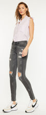 Cora Mid Rise Super Skinny Jeans - Official Kancan USA