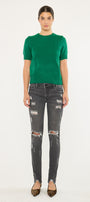 Coranne Mid Rise Super Skinny Jeans - Official Kancan USA