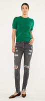 Coranne Mid Rise Super Skinny Jeans - Official Kancan USA