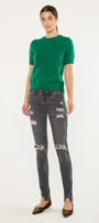 Coranne Mid Rise Super Skinny Jeans - Official Kancan USA