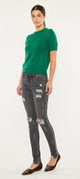 Coranne Mid Rise Super Skinny Jeans - Official Kancan USA