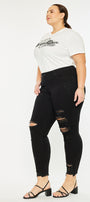 Genesis Mid Rise Ankle Skinny Jeans (Plus Size) - Official Kancan USA