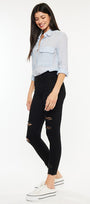 Hazy Mid Rise Ankle Skinny Jeans - Official Kancan USA