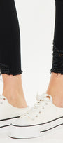 Hazy Mid Rise Ankle Skinny Jeans - Official Kancan USA