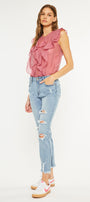 Augustina Mid Rise Ankle Skinny Jeans - Official Kancan USA