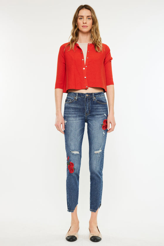 Isla High Rise Ankle Skinny Jeans - Official Kancan USA