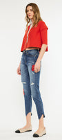 Isla High Rise Ankle Skinny Jeans - Official Kancan USA