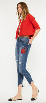 Isla High Rise Ankle Skinny Jeans - Official Kancan USA