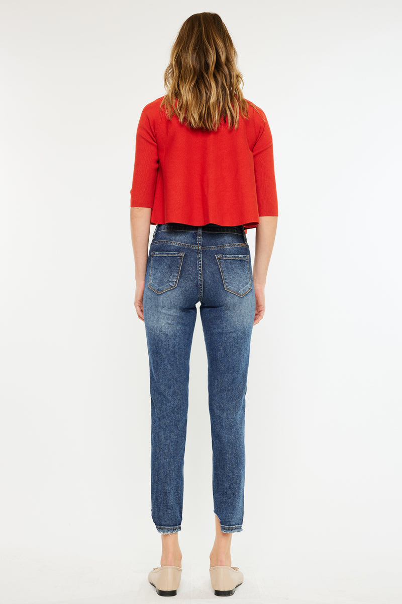 Isla High Rise Ankle Skinny Jeans - Official Kancan USA