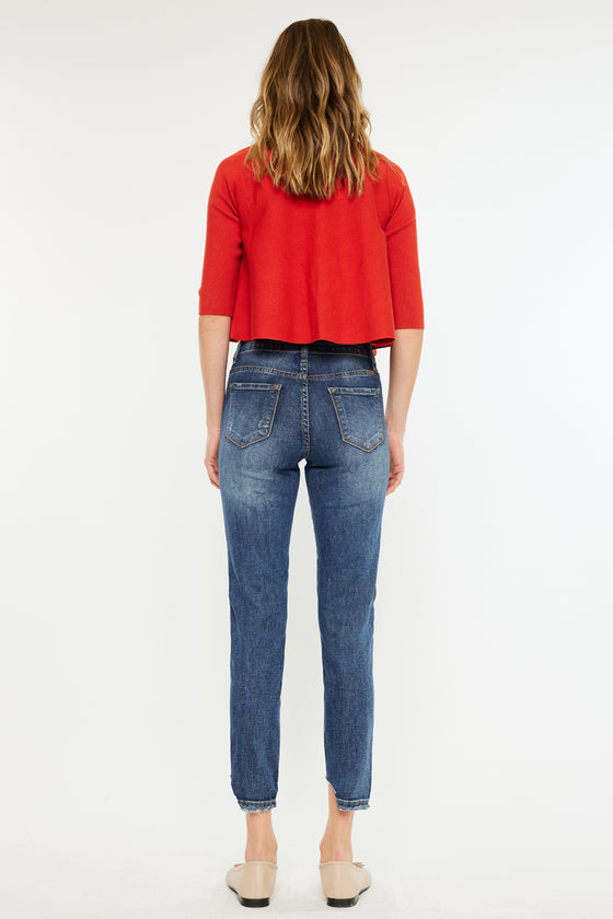 Isla High Rise Ankle Skinny Jeans - Official Kancan USA
