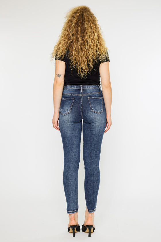 Isla High Rise Ankle Skinny Jeans - Official Kancan USA