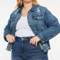 Mona Denim Jacket (Plus Size) - Official Kancan USA