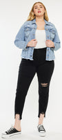 Loren Denim Jacket (Plus Size) - Official Kancan USA