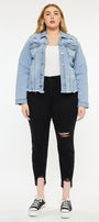 Loren Denim Jacket (Plus Size) - Official Kancan USA
