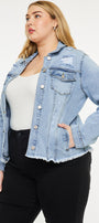 Loren Denim Jacket (Plus Size) - Official Kancan USA
