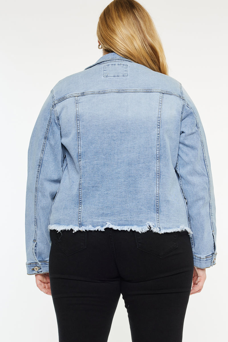 Loren Denim Jacket (Plus Size) - Official Kancan USA