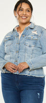 Loren Denim Jacket (Plus Size) - Official Kancan USA