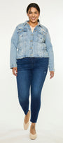 Loren Denim Jacket (Plus Size) - Official Kancan USA