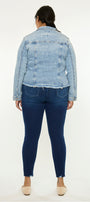 Loren Denim Jacket (Plus Size) - Official Kancan USA