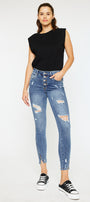 Ellington High Rise Ankle Skinny Jeans - Official Kancan USA