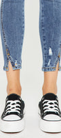 Ellington High Rise Ankle Skinny Jeans - Official Kancan USA