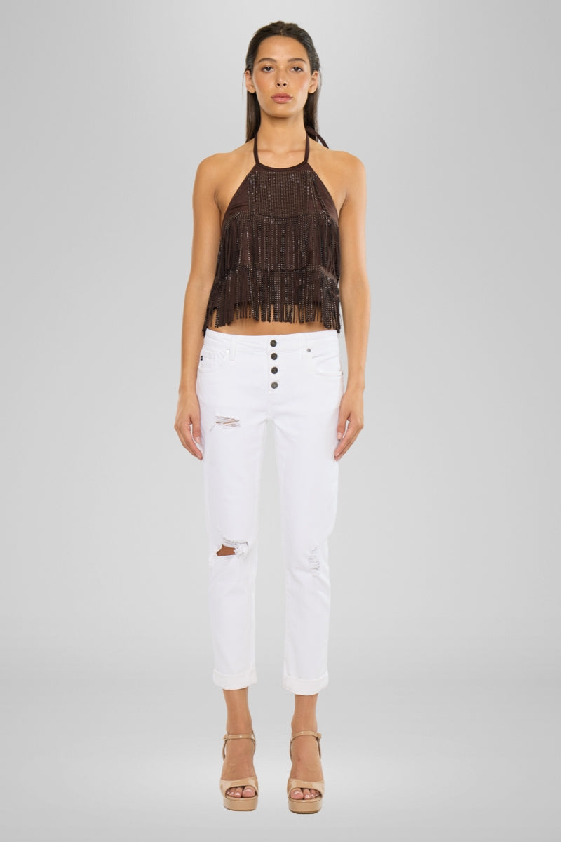 Tali Mid Rise Boyfriend Jeans