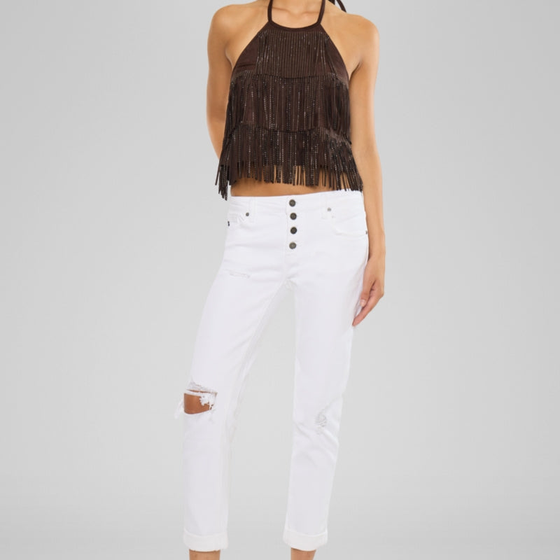 Tali Mid Rise Boyfriend Jeans