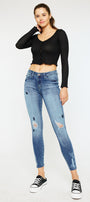 Allyson Mid Rise Super Skinny - Official Kancan USA