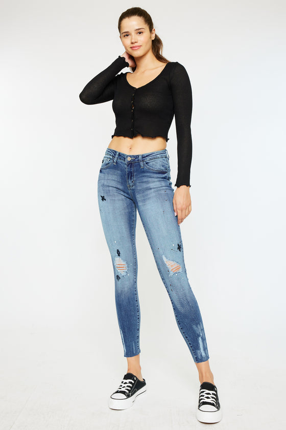 Allyson Mid Rise Super Skinny - Official Kancan USA