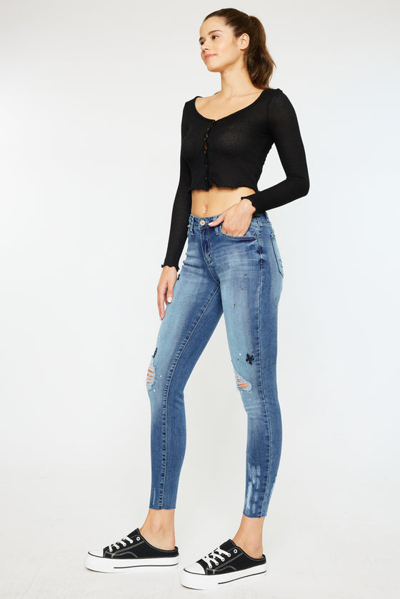 Allyson Mid Rise Super Skinny - Official Kancan USA