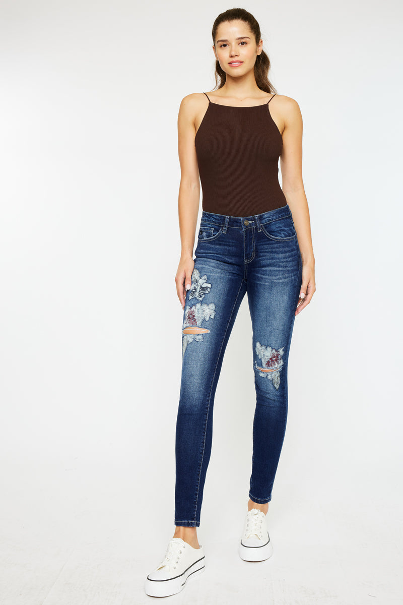 Mandy Mid Rise Super Skinny - Official Kancan USA
