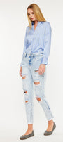Collie High Rise Mom Jeans - Official Kancan USA
