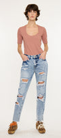 Collie High Rise Mom - Official Kancan USA