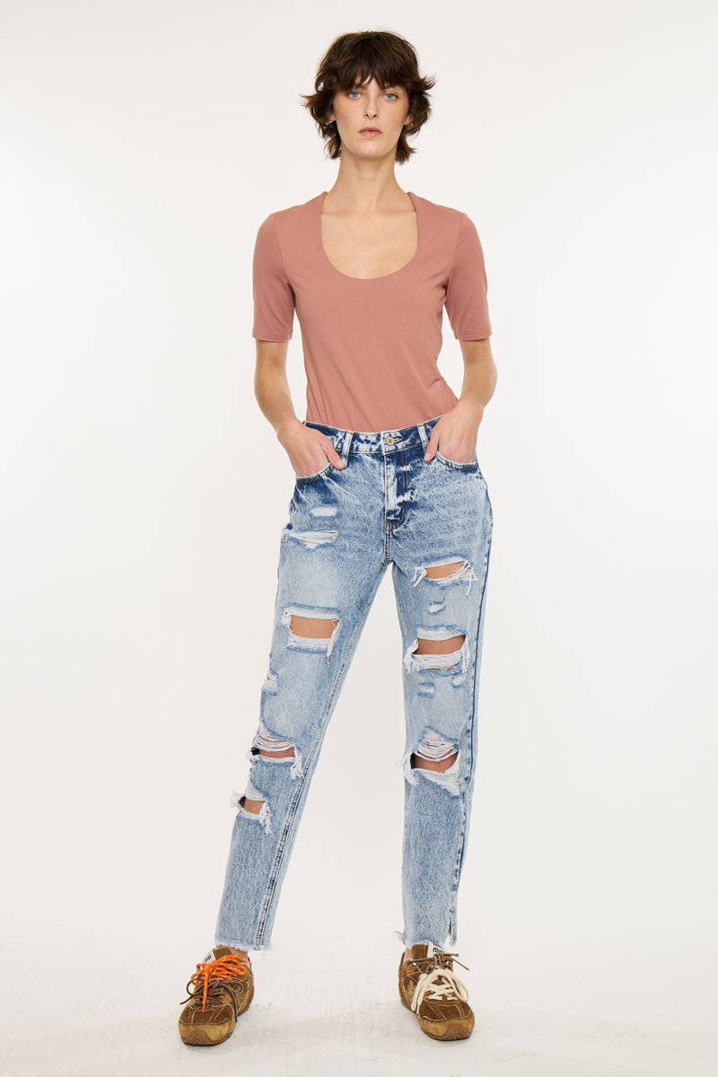 Collie High Rise Mom - Official Kancan USA