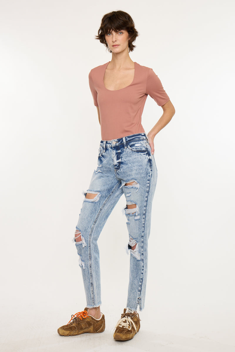 Collie High Rise Mom - Official Kancan USA