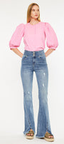 Miranda Ultra High Rise Flare Jeans - Official Kancan USA