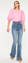 Miranda Ultra High Rise Flare Jeans - Official Kancan USA